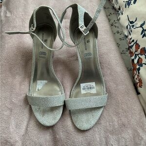 Worthington Silver Sparkly Women's Heels